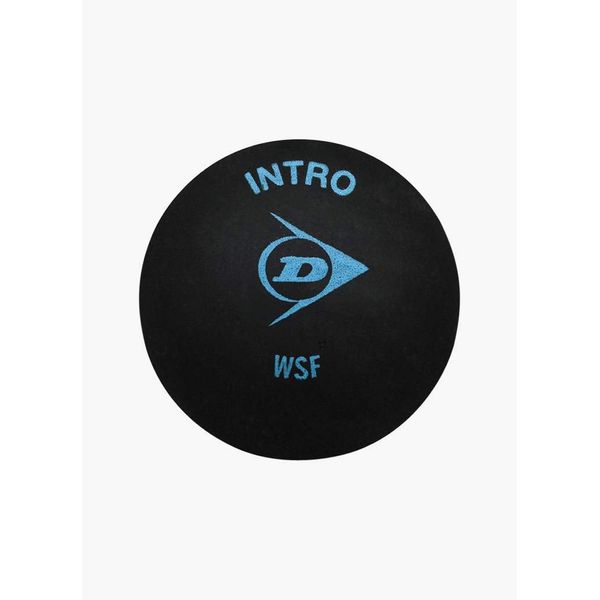 Dunlop Intro Blue Dot Squash Ball - Pack of 3 Balls