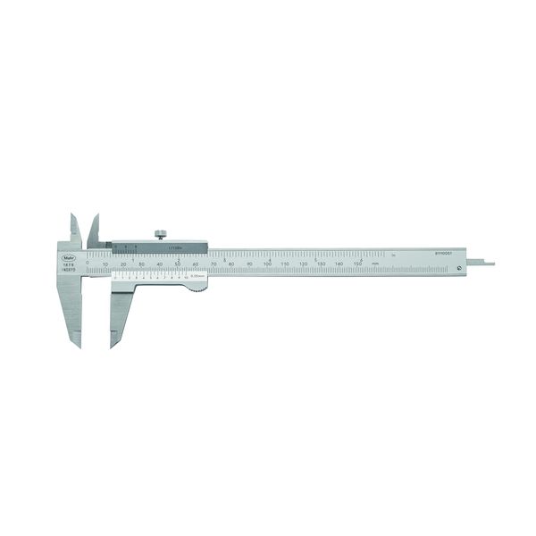 Mahr Vernier Callipers 150 mm Marcal Pockets 16FN Reading: 0.05 mm with Fixing Screws 4100400