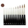 Feldherr Kolinsky Red Sable Hair Brush Set Size: 6 to 10/0