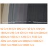 Boxonly Silicon Carbide Triangular Sandpaper fit 3-1/2" Oscillating Multi-Tool (Dry/Wet) Use 600 Grit 8pcs