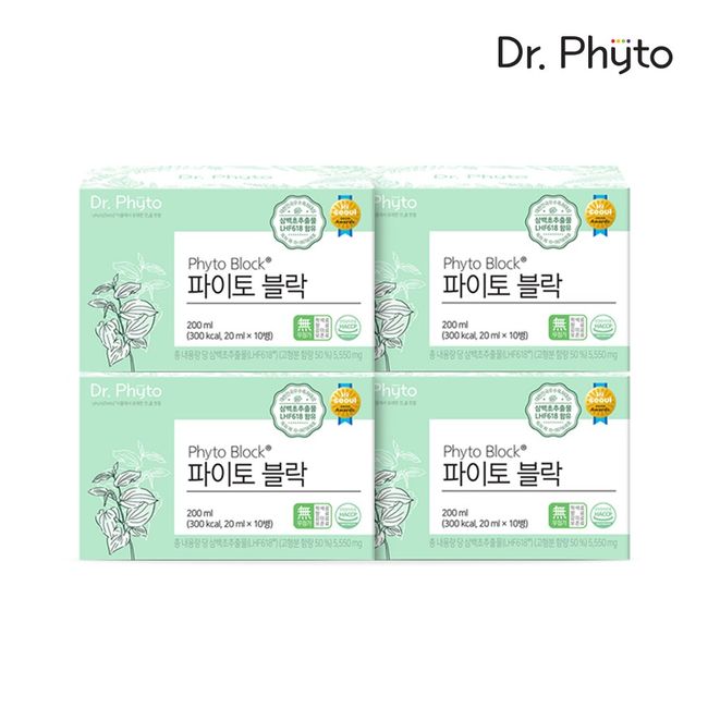 Dr. Phyto Dr. Phyto Block 4 boxes, 20 bottles, 20ml