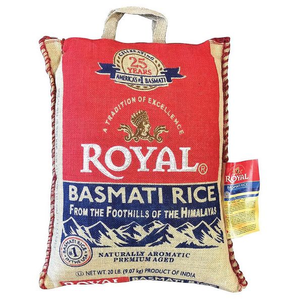 Royal Basmati Rice 20 lb(NO SHIP TO CA)