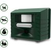 Dark Green Motion Sensor Animal Repeller - 3 Modes for Effective Outdoor Defense