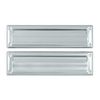 Deltana MS212U26 13 1/8-Inch Mail Slot with Solid Brass Interior Flap