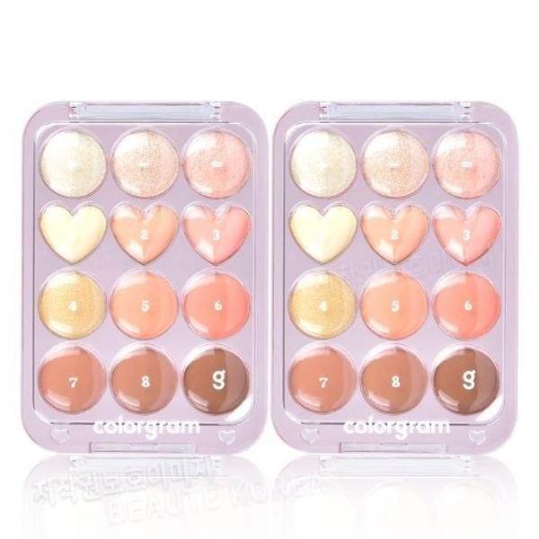 Colorgram Eye Real Eye Palette 05 Blossom Plus Coral Love 2