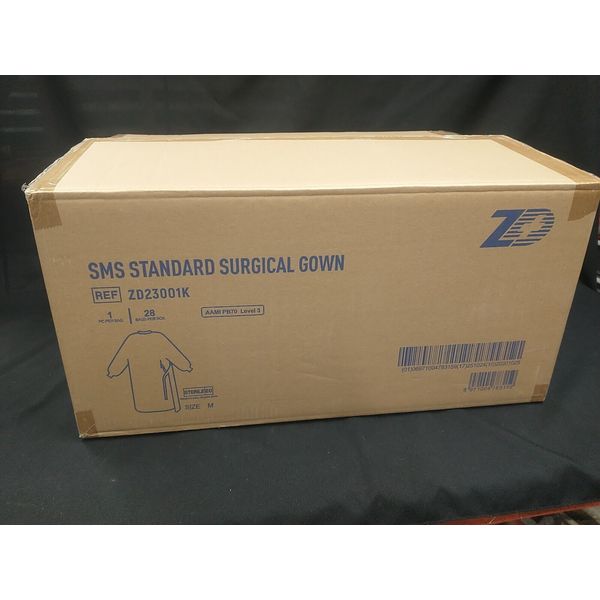 SMS Standard SURGICAL GOWN SIZE M Level 3- 1 CASE (26) Sterile