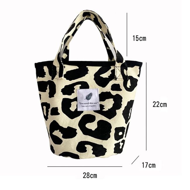 Cute Leopard Tote Bag