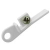 Swish Deluxe End Stop - Single, White, HO Scale, Curtain Track End Stop
