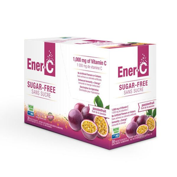 Ener C Passionfruit Sugar Free 30 Packets By Ener-C