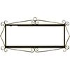 7.5cm x 18.8cm 5 Tile Metal Filigree Frame (5 Tile Frame)