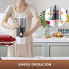 Masticating Juicer Attachment for Kitchenaid Stand Mixer, 4.2" Large Feed Chute 