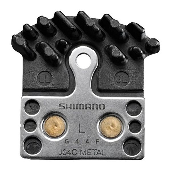 Shimano J04C Metal Disc Brake Pad with Cooling Fins (1 Pair)