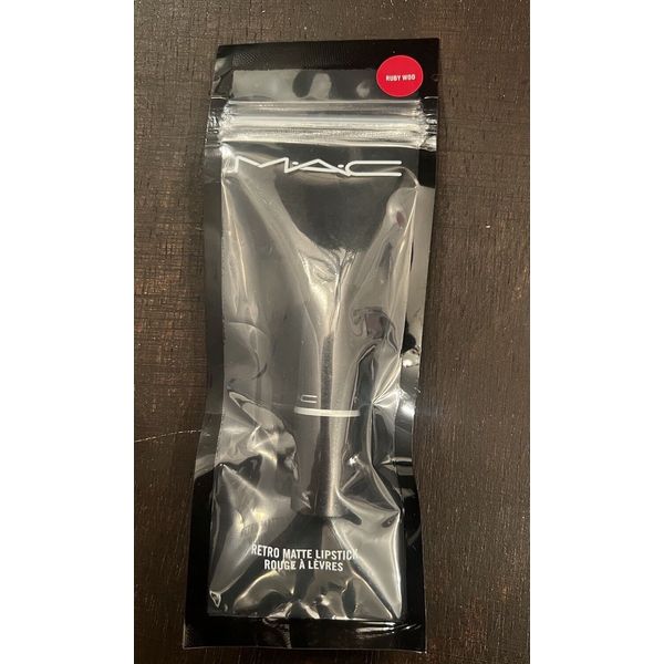 MAC Retro Matte Ruby Woo Lipstick Travel Size NEW