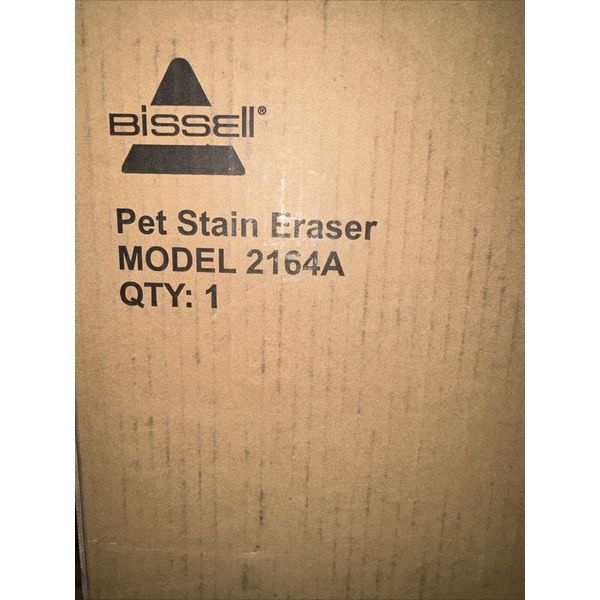 NIB - BISSELL Pet Stain Eraser Deluxe Portable Carpet Cleaner - model # 2164A