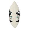 Midcentury Mid Century Cat Retro Atomic Age Space Capsule Throw Pillow