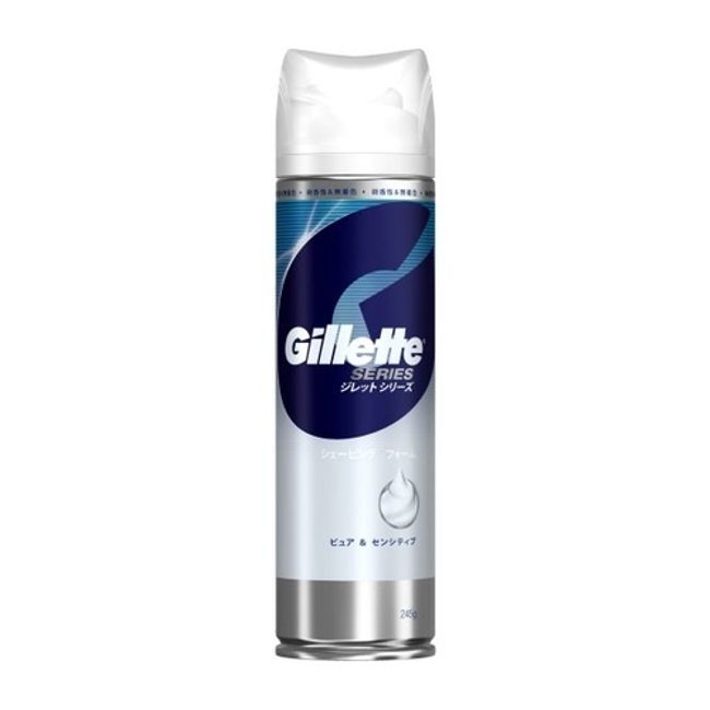 Gillette Shaving Foam Pure &amp; Sensitive [245g] (P&amp;G Gillette) [MEN&#39;S] [Shaving]