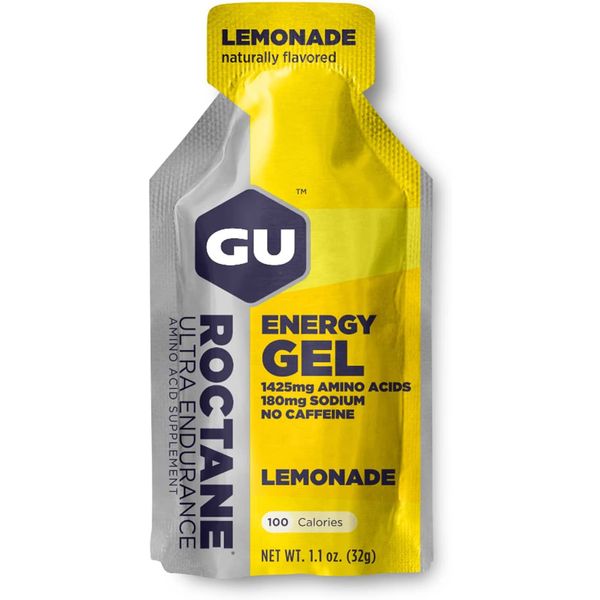 GU Energy Roctane Ultra Endurance Energy Gel, 24-Count, Lemonade