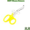 YELLOW EMT PARAMEDIC BANDAGE SHEARS EMS SCISSORS 7.5"
