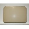 Size B Autoclaveable Flat Instrument Tray Plastic Blue and Tan