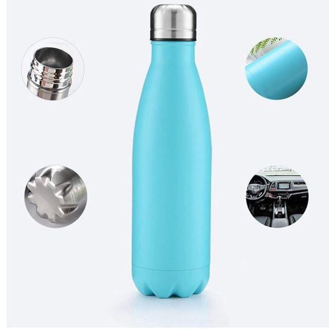 3505007501000ml DoubleWall Insulated Vacuum Flask Stainless Steel