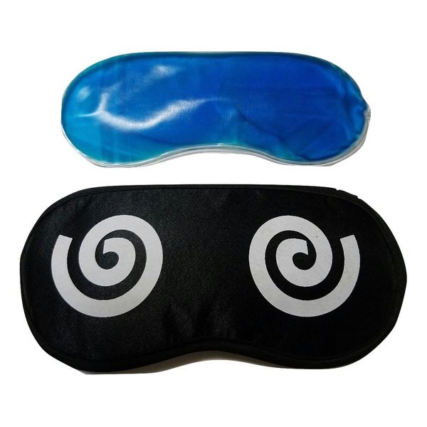 Cool Unisex Therapeutic Cold / Warm Sleeping / Travel Eye Mask Gel Pack