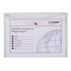 Snopake A3 Polyfile Popper Wallet with Press Stud Closure – Clear [Pack of 5] Ref: 11174