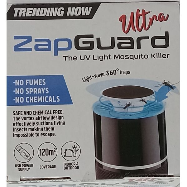 Ultra Zap Guard UV Light Mosquito Insect Killer Bug Trap Pest Control Lamp