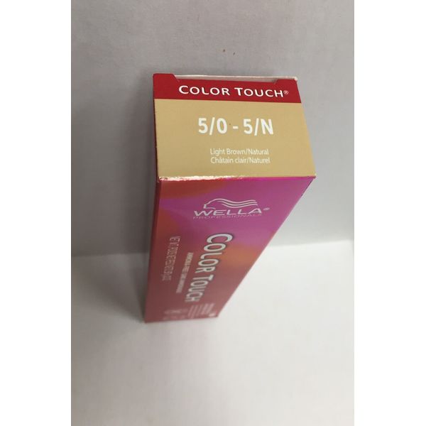 Wella Color Touch 5/0-5/N Light Brown/Natural, 2 oz