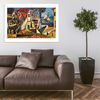 Spiffing Prints Pablo Picasso - Mediterranean Landscape - Small - Archival Matte - Framed