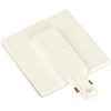 Juno Lighting Group T21 WH Junction Box End Feed, White