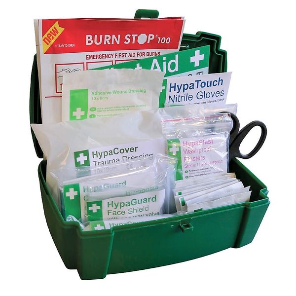 Travel & Motoring First Aid Kit BS 8599-1: 2019 Compliant (Hard Case)