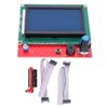 12864 LCD Control Module Panel, Display Motherboard, 3D Printer Smart Display Module Controller with 2 Pieces, Intelligent Control System