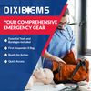 Fully Stocked Trauma First Aid Kit – First Responder II Bag with Tools, Gauze, Bandages, Scissors & Gloves – Compact & Portable – OSHA and ANSI Compliant – Orange - FSA/HSA Eligible