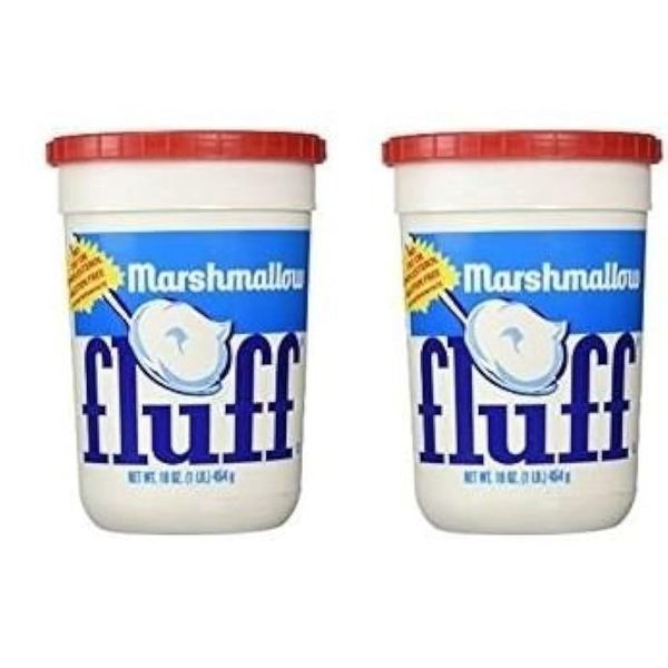 Marshmallow Fluff 16 oz Plastic Tub (Pack of 2)