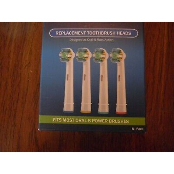 Compatible with Oral-B Electric Toothbrush X-SOFT Replacement Head 8 Pack