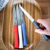 Opinel, Bon Appetit Medium Table Knife, Set of 4, Light Grey, Blue