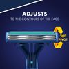 Gillette Sensor2 Plus Pivoting Head Men's Disposable Razors, 10 Count