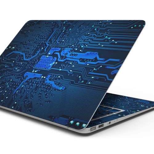 Design Skinz Electric Circuit Board Full-Body Wrap Scratch Resistant Decal Skin-Kit Compatible with MacBook 16" Pro M1 (A2485)
