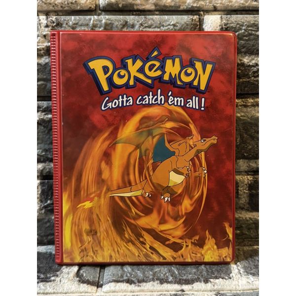 Red Pokémon Card Charizard 4-Pocket Portfolio Binder, Pokémon TCG, Toy Site GUC