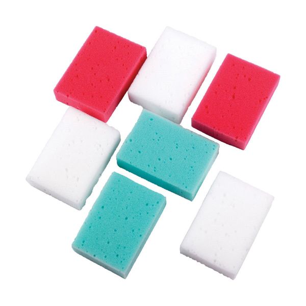 Coral Bath Body Sponge 7 pk
