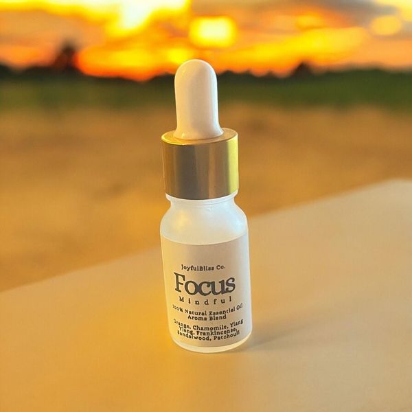 Focus Mindful Essential Oil Blend – Uplifting Aromatherapy Energizing Scent