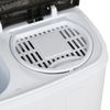  Mini Washing Machine Compact Portable Washer & Dryer with Spin Dryer, White