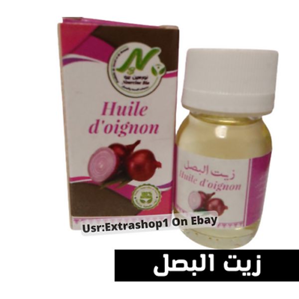 Organic Onions Oil treatment Essential Natural Hair & Skin Care 30ml زيت البصل