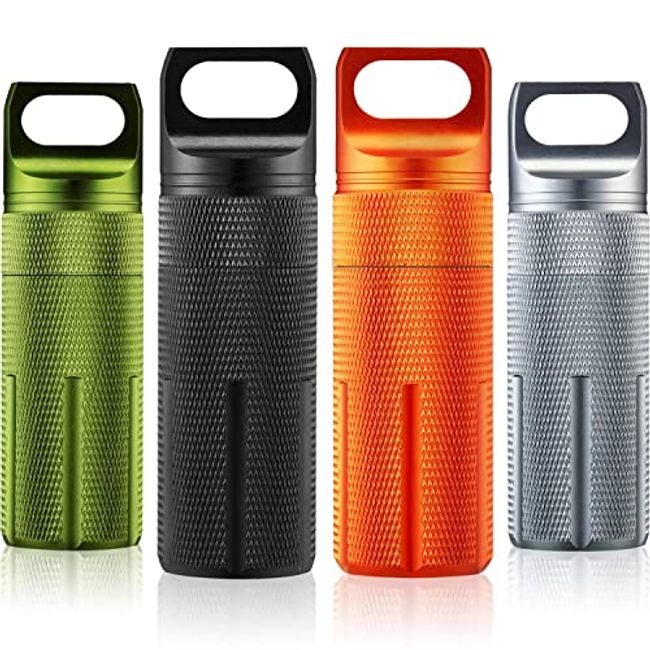 Water Bottle with Pill Holder - Plastic Water Bottle with Pill Box