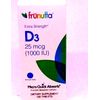 2 BOXES Frunutta D3 25 mcg 1000 iu Micro Quick Absorb - 200 Dissolve Tablets