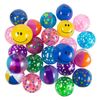 Fun Express Bulk Inflatable 11"" Medium Beach Ball Assortment - 100 Pc. - Toys - 100 Pieces