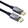ROLINE DisplayPort Kabel, v1.4, DP ST - ST, schwarz/silber, 2 m