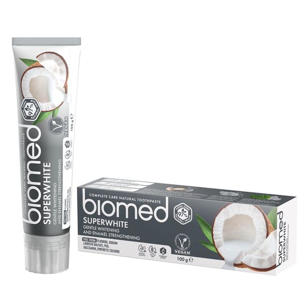 Biomed Superwhite Gentle Coconut Whitening Toothpaste 100g