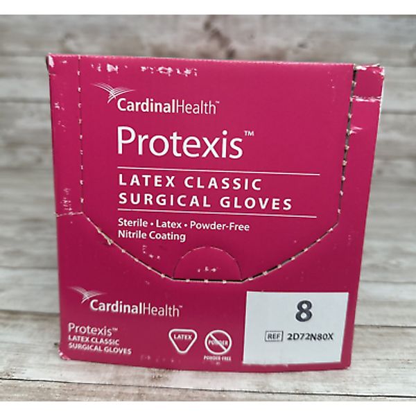 Cardinal Health Protexis Latex Classic Surgical Gloves, Size: 8 *See Date*8.24