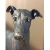 Greyhound Dog Statue Ornament Figurine Cold Cast Bronze.